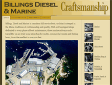 Tablet Screenshot of billingsmarine.com